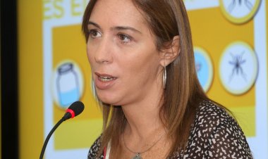 María Eugenia Vidal y dos gobernadores llegan a San Juan por un encuentro de Minería