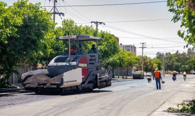 Comenzó la repavimentación de Av. España