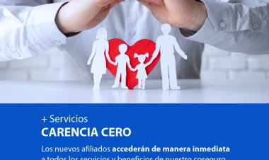 Si te afilias a UPCN  no tenes período de carencia