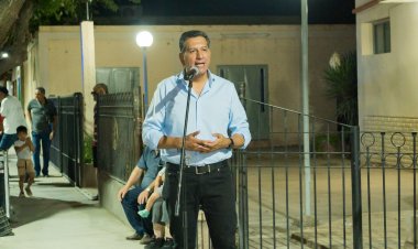 Inauguraron numerosas obras en el Paseo La Rinconada