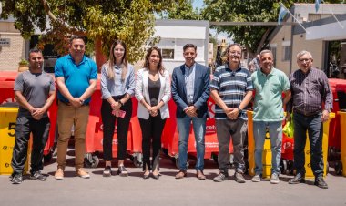 Caucete suma nuevos contenedores y optimiza la gestión de sus residuos