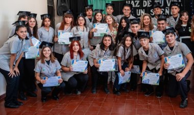 Educación cerró el ciclo lectivo en una escuela de San Martín