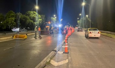 Circunvalación: Vialidad Provincial lleva adelante tareas de mantenimiento