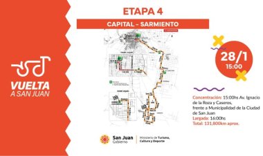 Vuelta a San Juan 2025: información de la Etapa 4