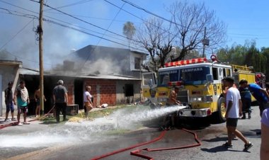 Campana: cuatro nenes murieron por el incendio de una casa