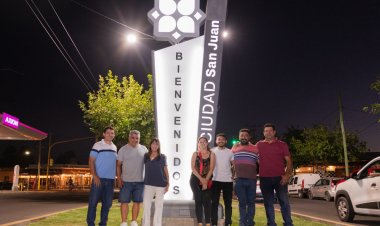 Susana Laciar recorrió las obras que mejoran el ingreso a la Ciudad