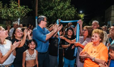 El Barrio Juana Manso, 2 de abril y 17 de agosto ya disfrutan de Luminaria LED