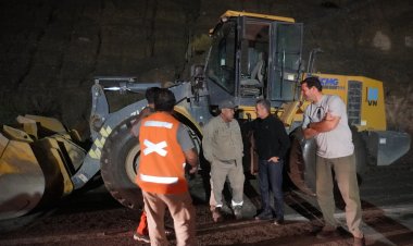 El ministro de Familia y Desarrollo Humano asistió a los afectados por el temporal en Calingasta