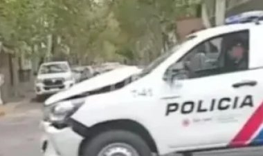 Investigan responsabilidad del choque en cadena entre patrulleros