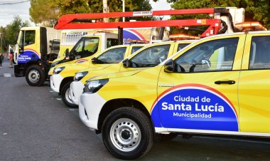 Santa Lucía adquirió nuevas movilidades