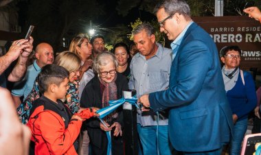 Rawson inauguró obras de puesta en valor en el Barrio Residencial Obrero
