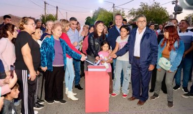 Una transitada arteria junto a cinco lugares chimberos ya tienen su nueva iluminación led