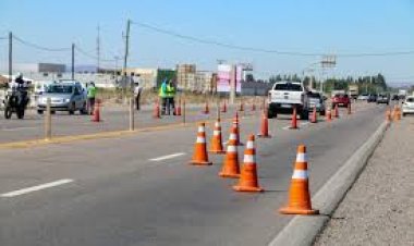 La circulación de  Ruta 40 quedará restringida debido a trabajos de iluminación
