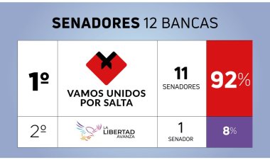 Salta: cuántas bancas retuvo y ganó el gobernador Gustavo Sáenz