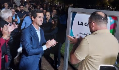 Rivadavia inauguró remodelaciones en Plaza La CABAÑA