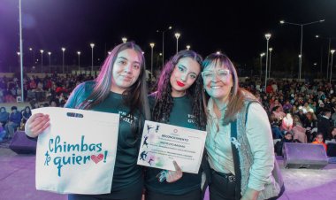 Más de 400 artistas brillaron en el Festival chimbero “Bailando con el Corazón”