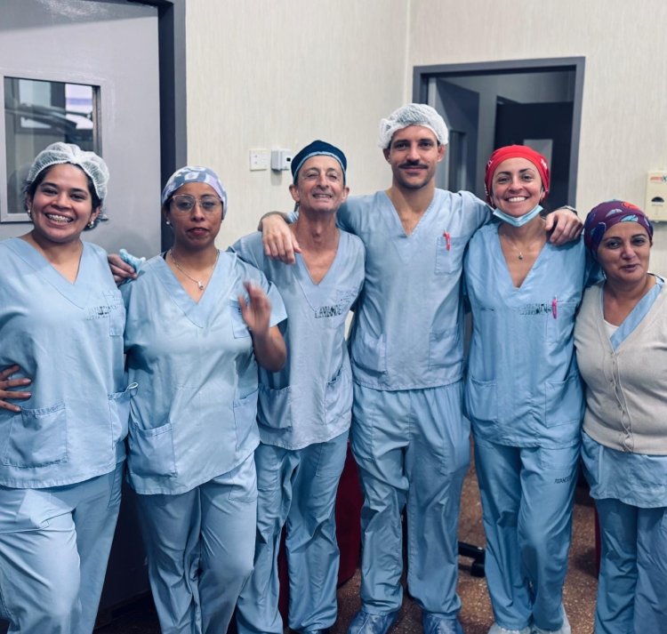 Primera cirugía endoscópica de oído en el Marcial Quiroga