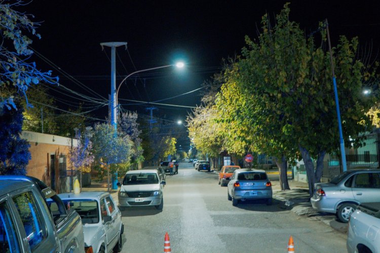 Un barrio histórico de Pocito, con imagen renovada