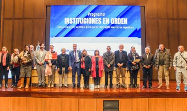 Presentaron el Programa Instituciones en Orden