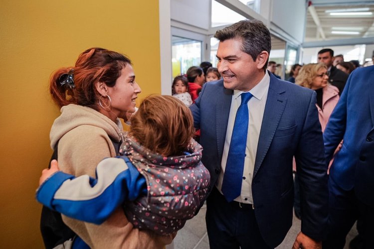 El gobernador inauguró un nuevo Centro de Desarrollo Infantil en Pocito