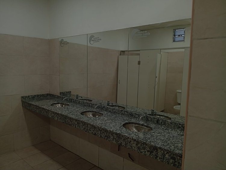 Santa Lucía inauguró la remodelación de la Unión Vecinal del barrio San Lorenzo