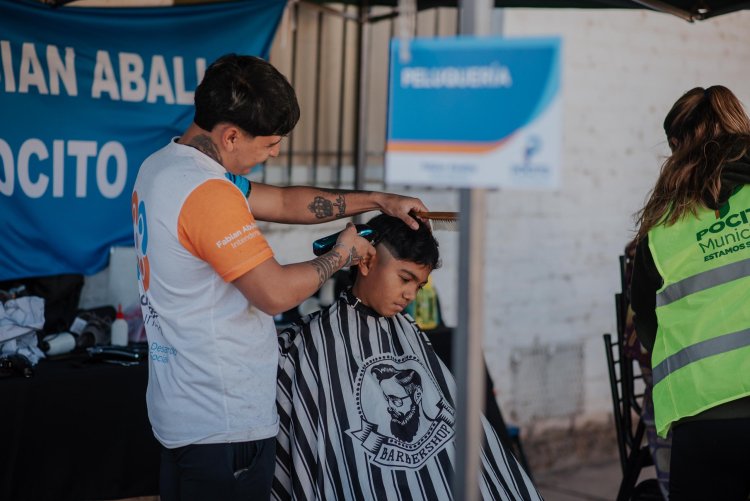 Gran concurrencia de vecinos al Abordaje Territorial de Pocito en La Rinconada