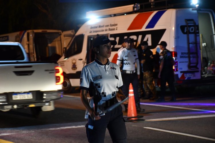 Operativos policiales por picadas ilegales en distintos puntos del Gran San Juan