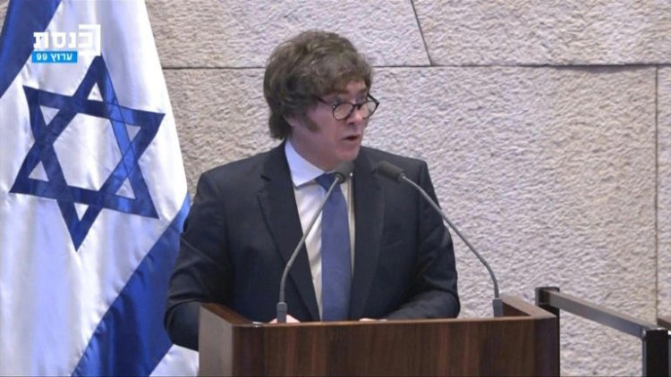 Javier Milei anunció que Argentina trasladará su embajada a Jerusalén en 2026