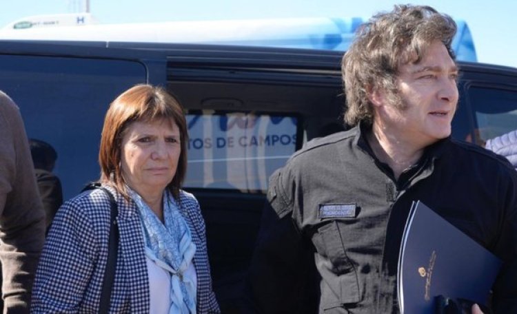 Milei presentó junto a Bullrich la reestructuración de la Policía Federal