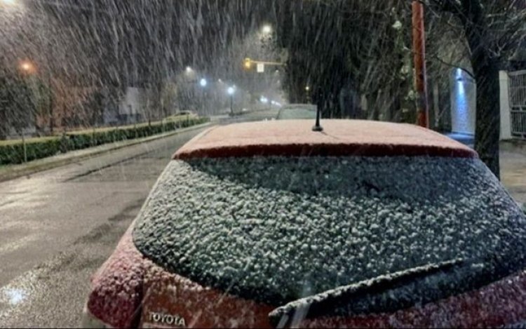 Mapa en vivo de la nieve en Buenos Aires