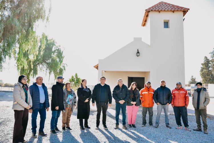 Refuncionalizan el cementerio, El Campanario en Jáchal