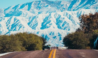 Postales que regala el invierno en Jachal