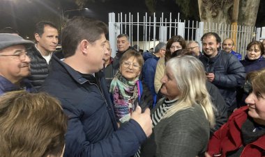 Santa Lucía inauguró obras de remodelación del centro de jubilados "Mis Abuelos"