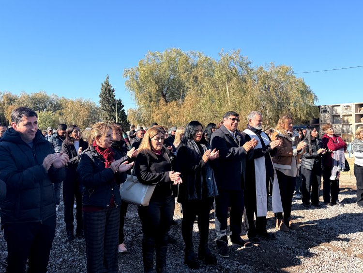 9 de Julio inauguró la primera etapa de nuevos nichos en el Cementerio Las Chacritas