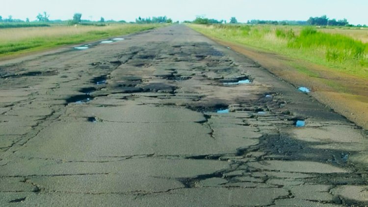 Colapso vial: "El 50% de las rutas en el país está en mal estado"
