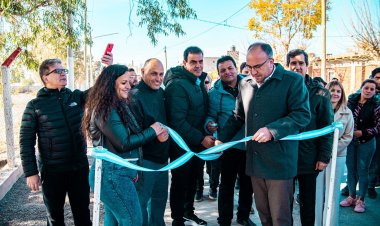 Marquesado suma un nuevo espacio recuperado: el intendente Sergio Miodowsky inauguró el Paseo Enrique Farinela