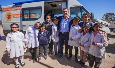 Orrego inauguró en Mogna la primera escuela secundaria rural de San Juan
