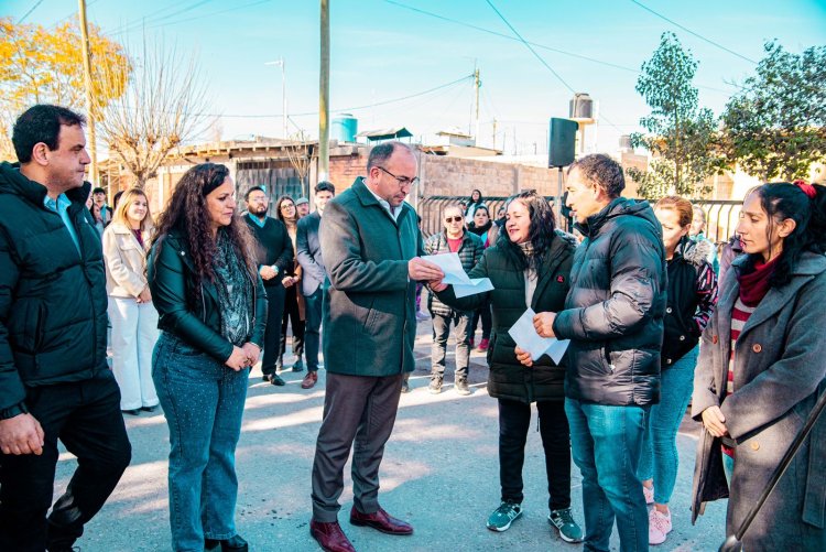 Marquesado suma un nuevo espacio recuperado: el intendente Sergio Miodowsky inauguró el Paseo Enrique Farinela