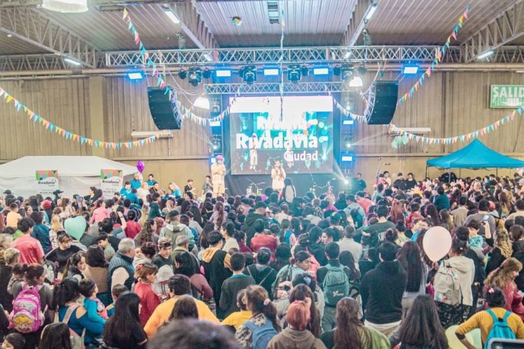 Rivadavia celebró el Día del Niño con una fiesta multitudinaria
