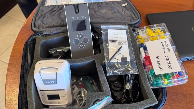 El equipo de las Unidades Sanitarias Móviles podrá realizar estudios auditivos a recién nacidos