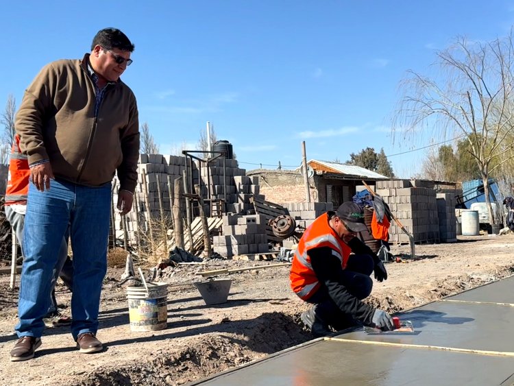 9 de Julio avanza con obras de canalización y urbanización en un barrio históricamente afectado por inundacione