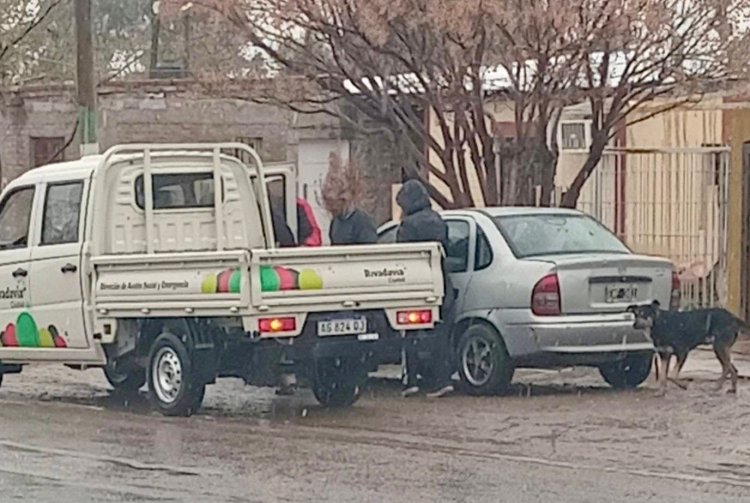 Rivadavia asistió a más de 100 familias afectadas por el temporal