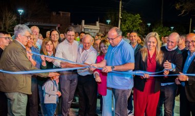 Rivadavia inauguró el primer Polo Comercial sustentable en calle Rastreador Calivar