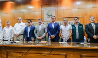 Orrego anunció la reapertura del autódromo El Zonda “Eduardo Copello”, tras seis años sin actividad