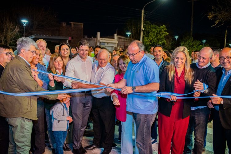 Rivadavia inauguró el primer Polo Comercial sustentable en calle Rastreador Calivar