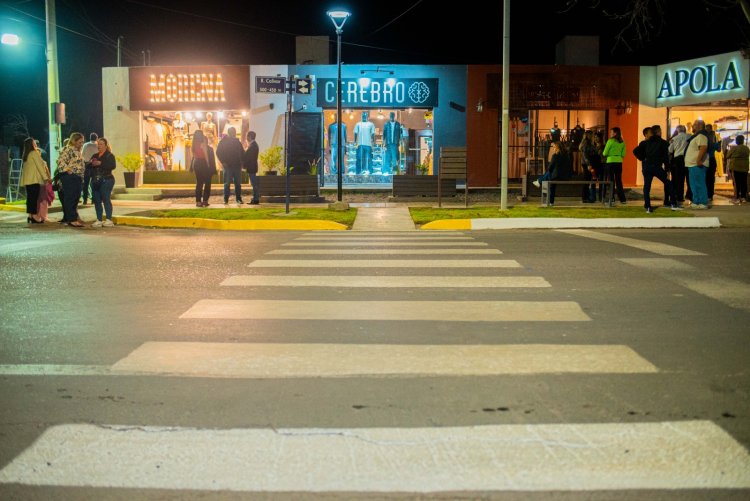 Rivadavia inauguró el primer Polo Comercial sustentable en calle Rastreador Calivar