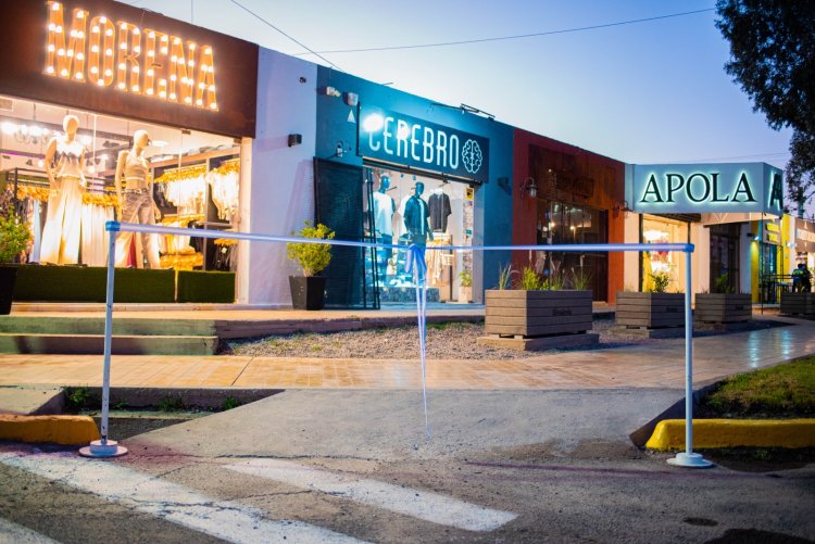 Rivadavia inauguró el primer Polo Comercial sustentable en calle Rastreador Calivar