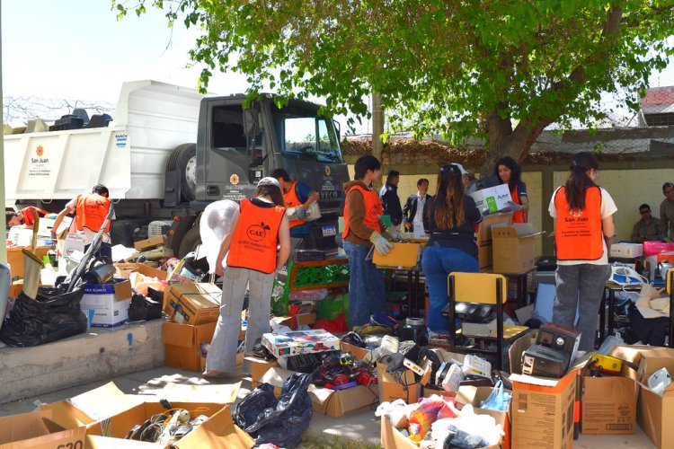 Histórica recolección de residuos tecnológicos