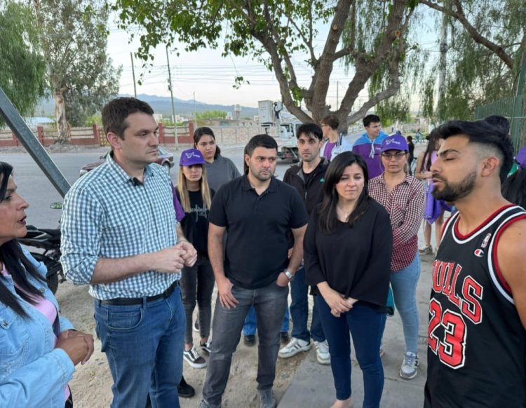 Las ideas de la libertad llegaron a Ullum junto a los candidatos de La Libertad Avanza