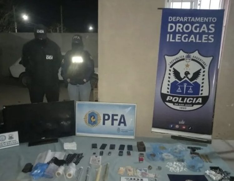 Cae una banda dedicada a la venta de DROGAS dentro del Penal de Chimbas